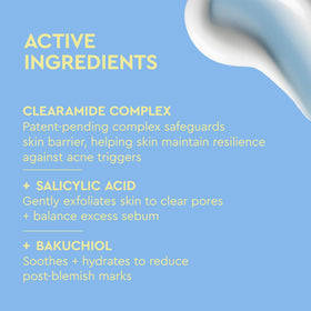 BYOMA Blemish Control Moisturiser 109g texture close-up