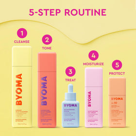 BYOMA Brightening Serum 82g lifestyle scene