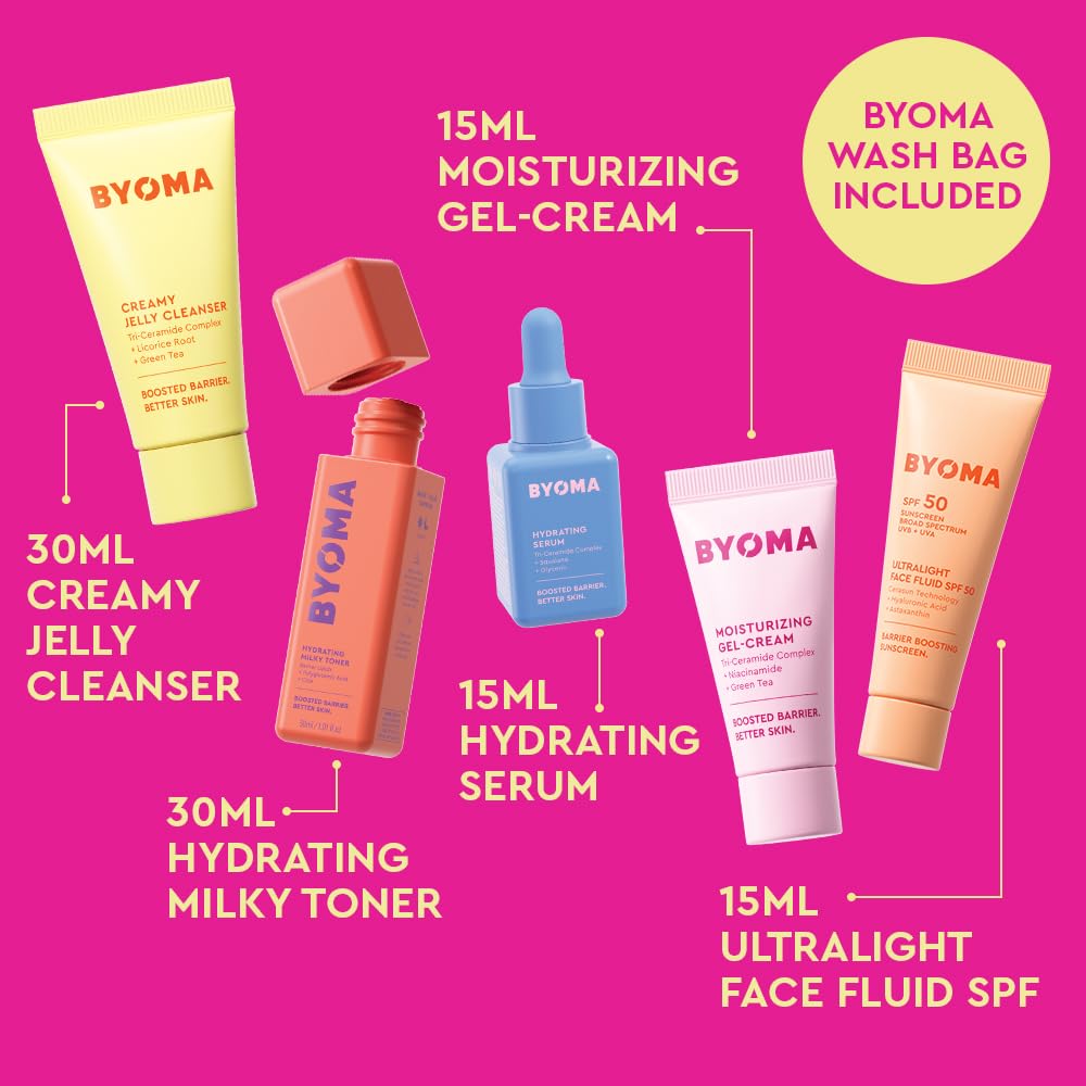 BYOMA Jelly Cleanser bottle with green tea