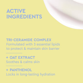 BYOMA Milky Moisture Cleanser texture on hand