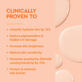 BYOMA Ultralight Face Fluid SPF 30 texture close-up