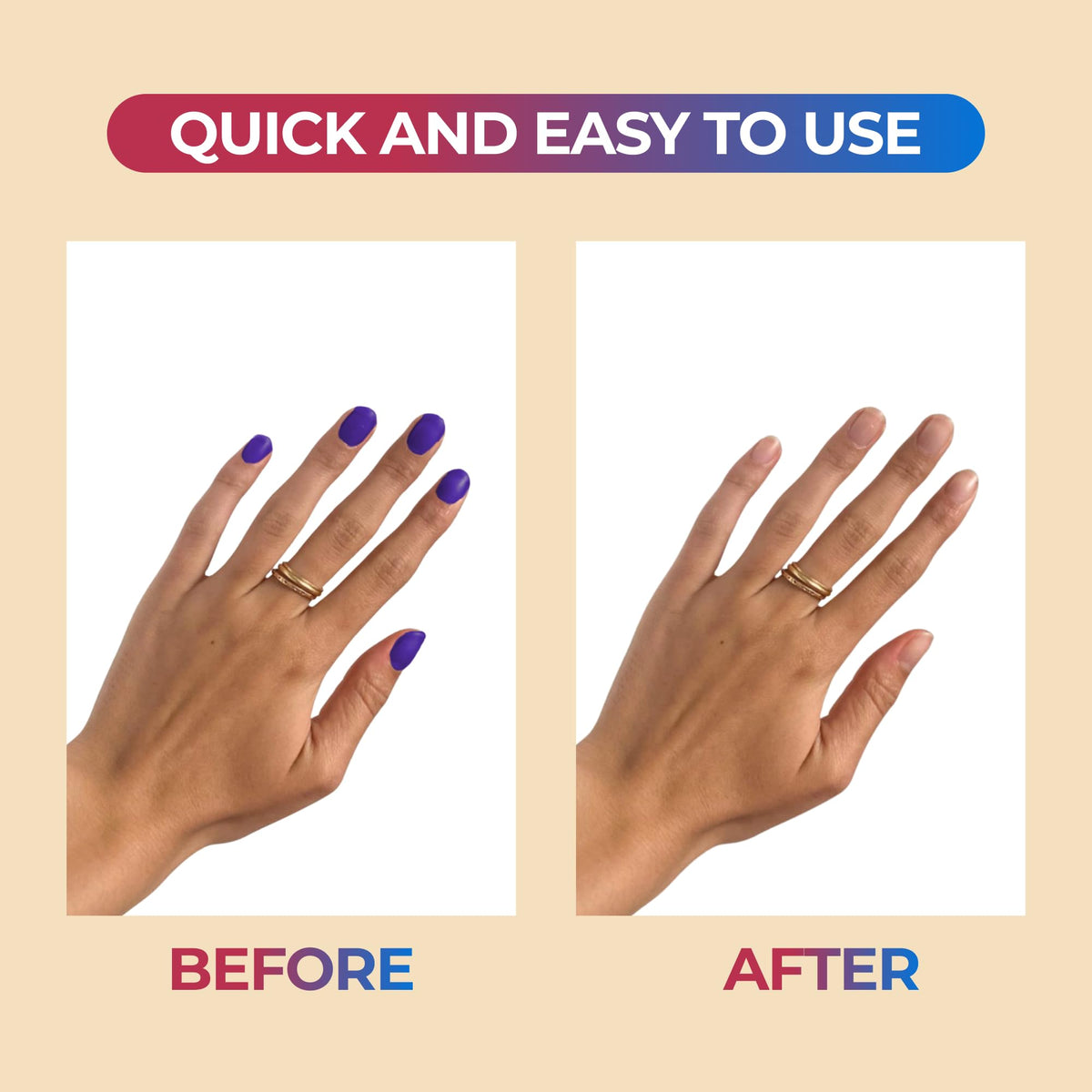 C CARE 100% Pure Acetone Nail Polish Remover 8 Fl oz in lifestyle setting