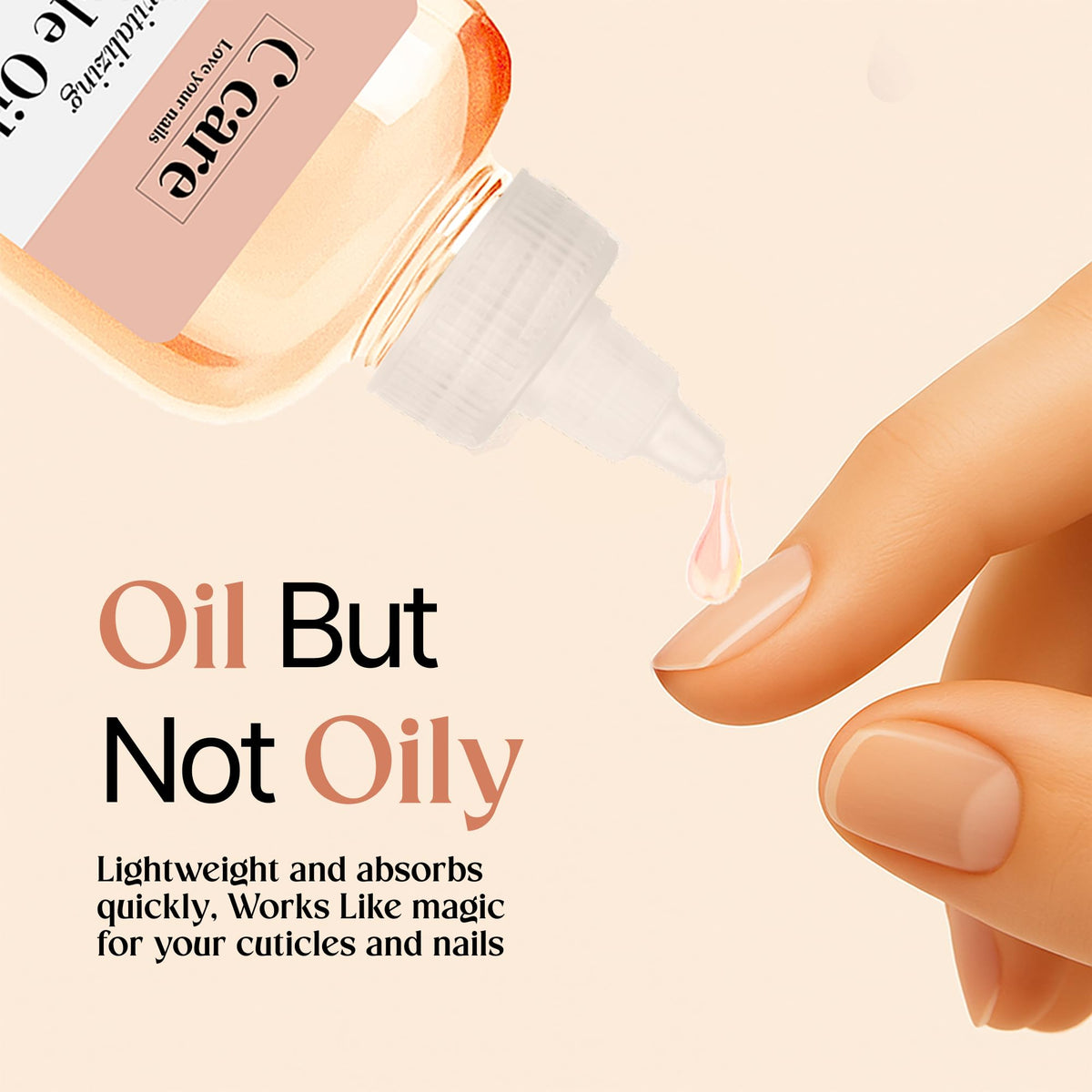 C CARE Cuticle Oil in a lifestyle setting