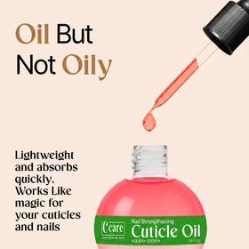 C CARE Cuticle Oil in a lifestyle setting