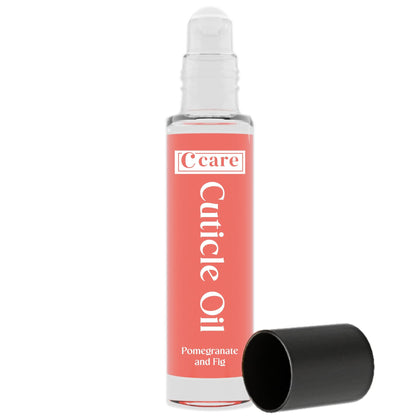 C CARE Pomegranate and Fig Roll-On Cuticle Oil 10ml front view