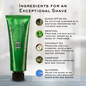 C. O. Bigelow Shaving Cream creamy lather demonstration