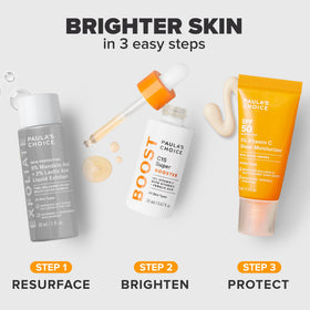 C5 SPF 50 sunscreen tube from Paula's Choice Brighter Days Ahead Kit