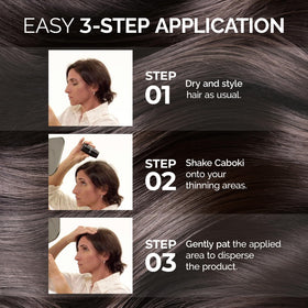 Caboki Hair Fibers 30g Medium Brown with applicator