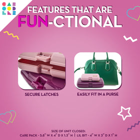 Caboodles Lil Bit Set compact case side view