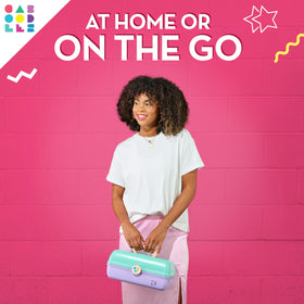 Caboodles On-The-Go Girl Makeup Box side view