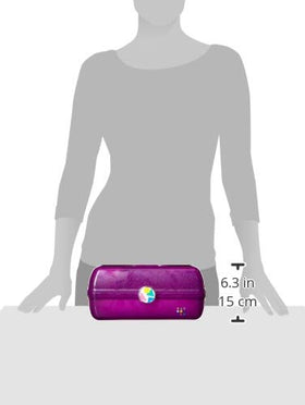 Caboodles On-The-Go Girl Makeup Box with flip-lid and mirror