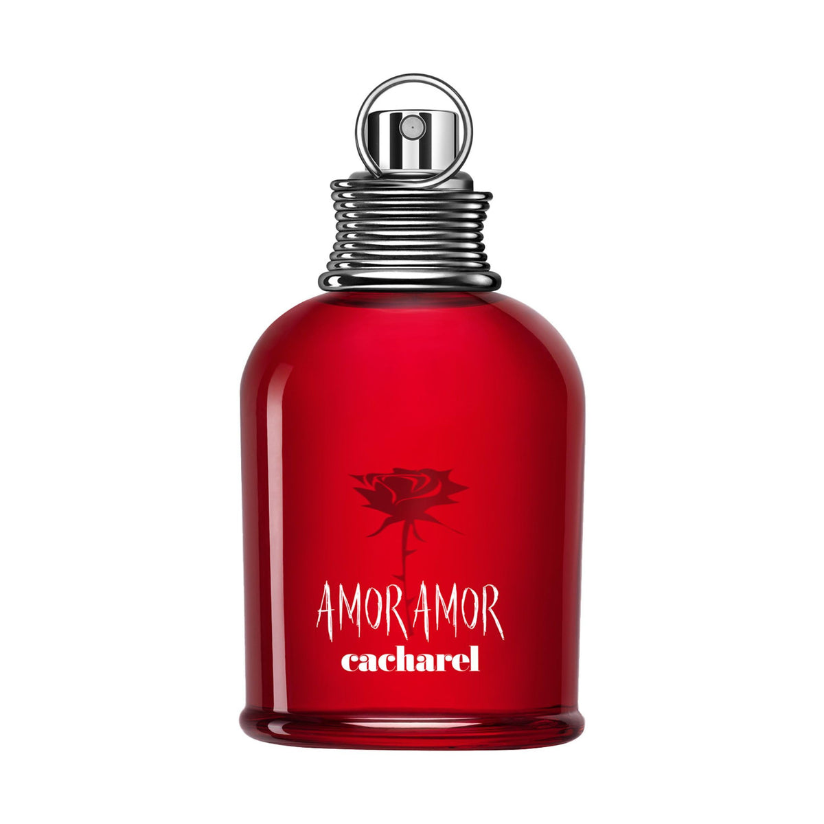 Cacharel Amor Amor Eau de Toilette front view in grenade bottle