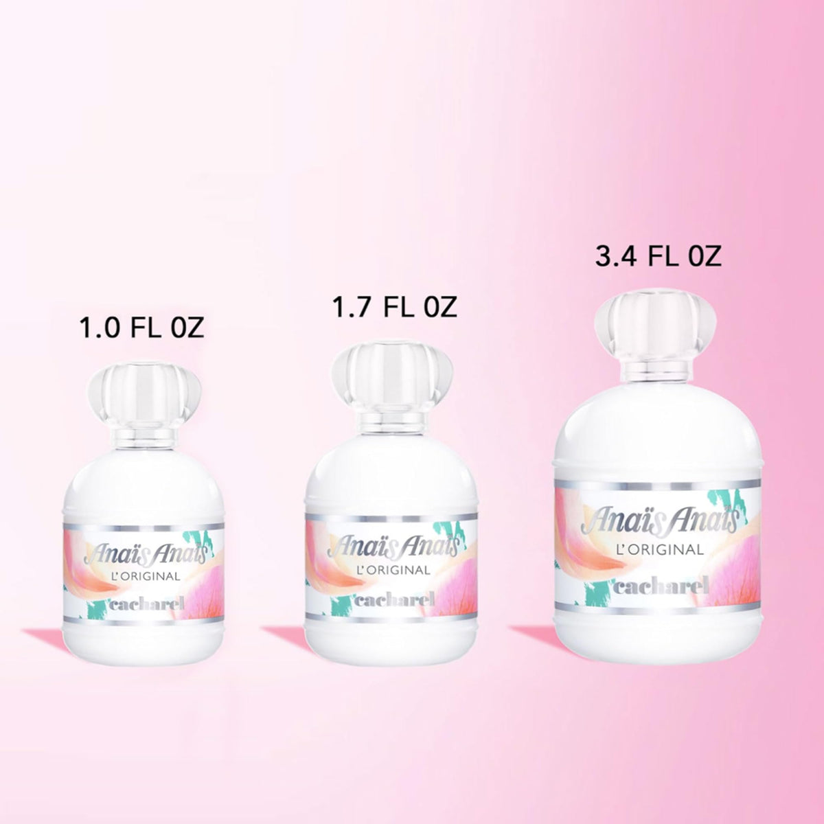 Cacharel Anais Anais Eau de Toilette elegant bottle design