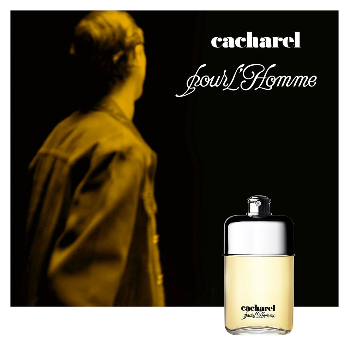 Cacharel Pour L'Homme Eau de Toilette 100ml close-up of label