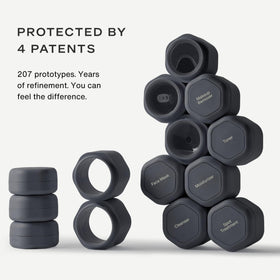 Cadence capsules showing magnetic design and labels