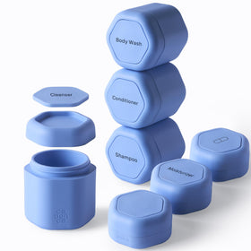 Cadence Daily Routine Capsule Set front view with labelled containers