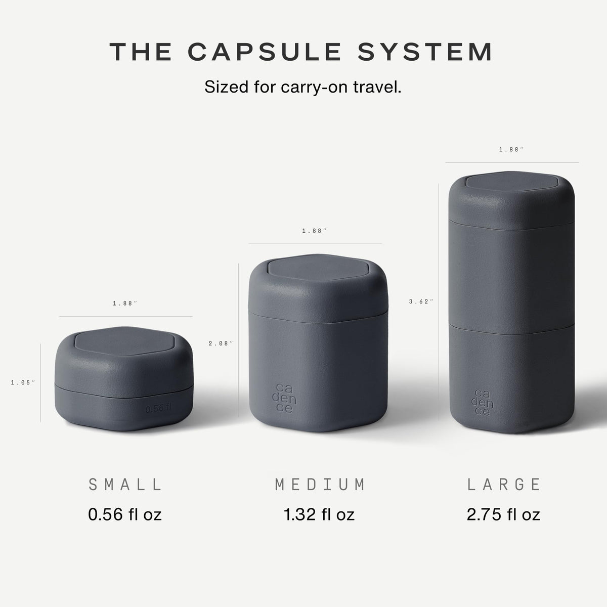 Cadence Daily Routine Capsule Set with interchangeable tile labels