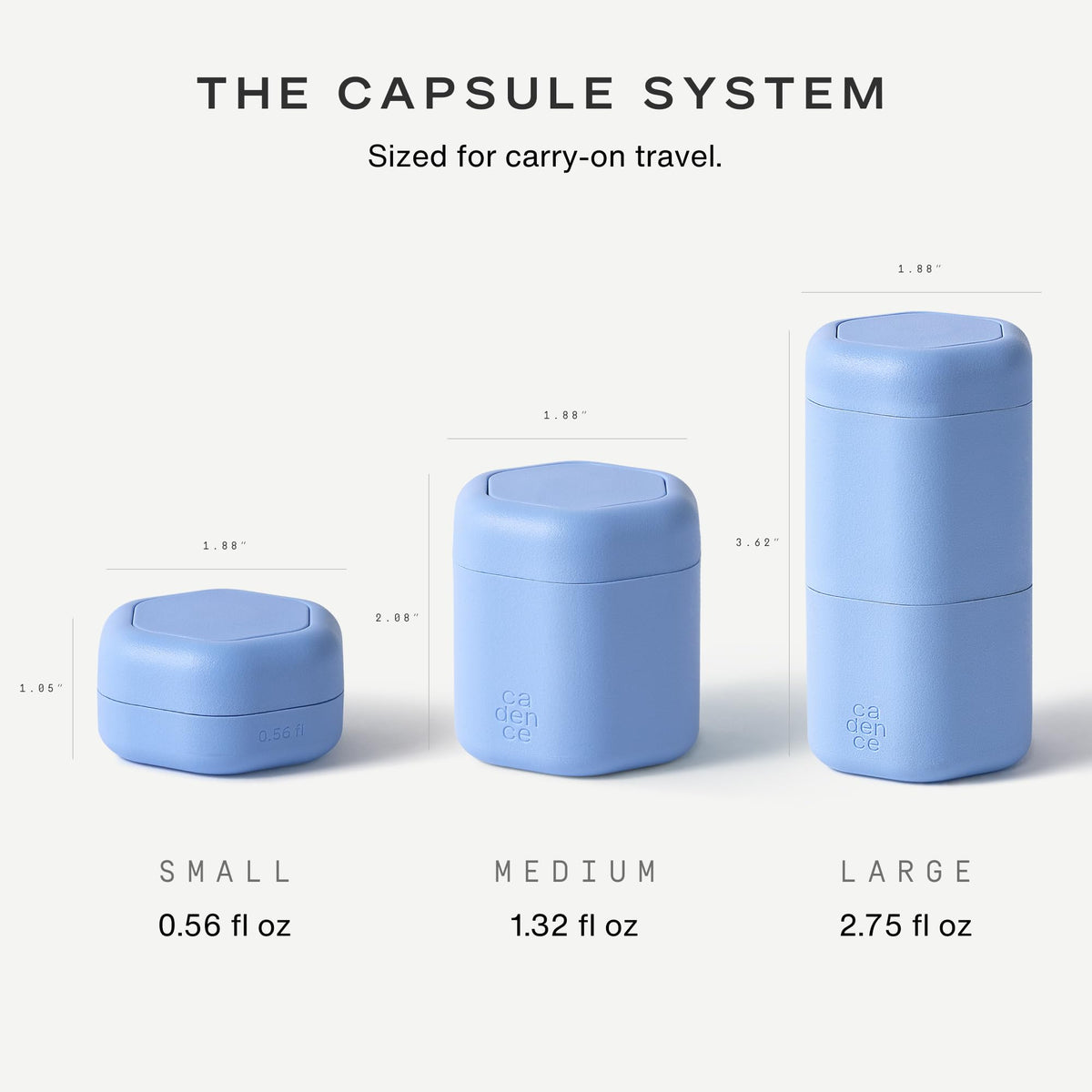 Cadence Daily Routine Capsule Set with interchangeable tiles