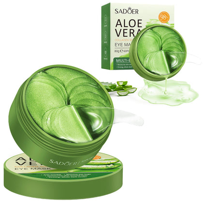 Caewous Aloe Vera Under Eye Patches front view packaging
