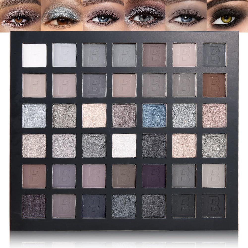 CAKAILA 42 Colours Smokey Eye Shadow Palette front view
