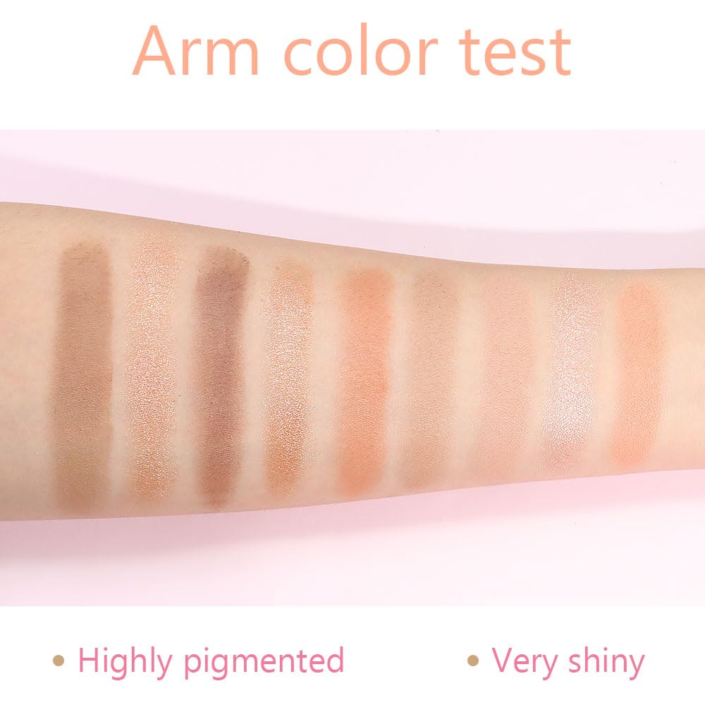 CAKAILA Colourful Eyeshadow Palette side view with packaging details