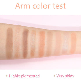 CAKAILA Colourful Eyeshadow Palette side view with packaging details