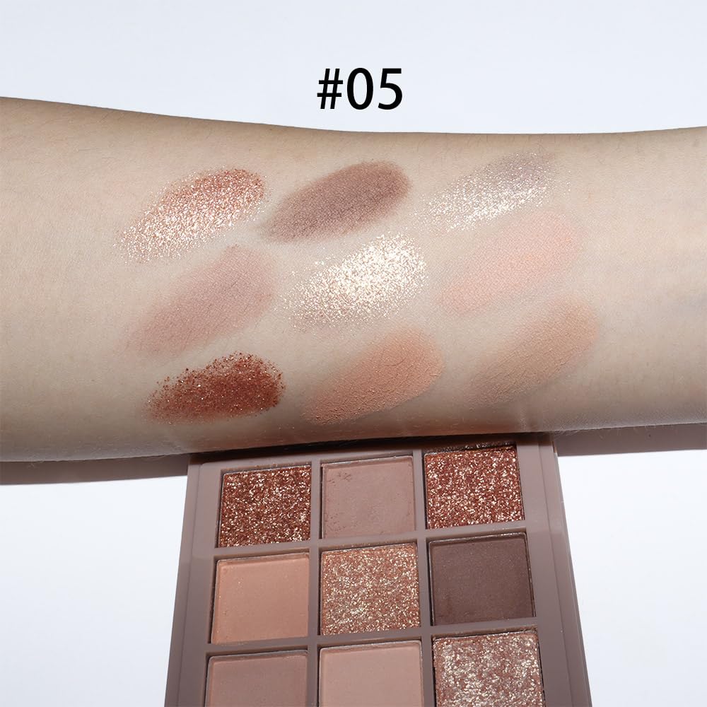 CAKAILA Eye Shadow Palette close-up of vibrant colour selection