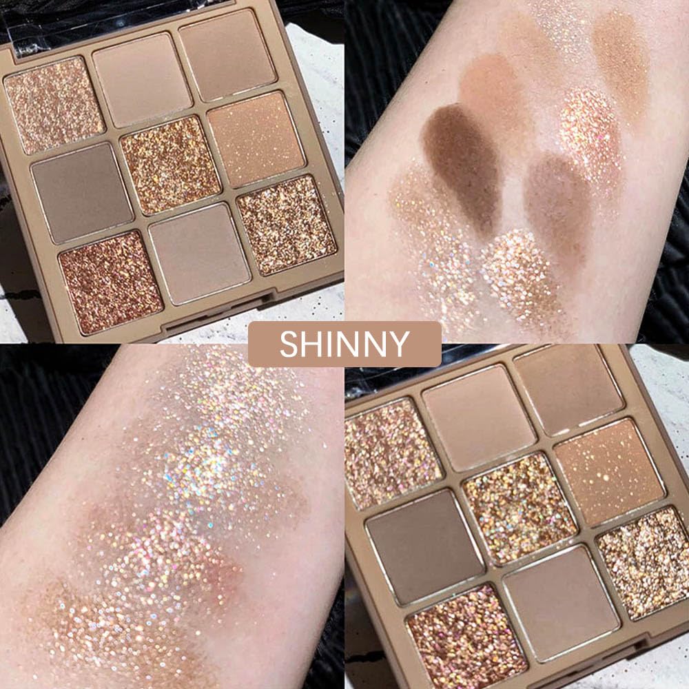 CAKAILA Eye Shadow Palette lifestyle scene with makeup brush