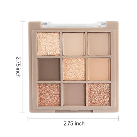 CAKAILA Eye Shadow Palette showcasing blendable texture