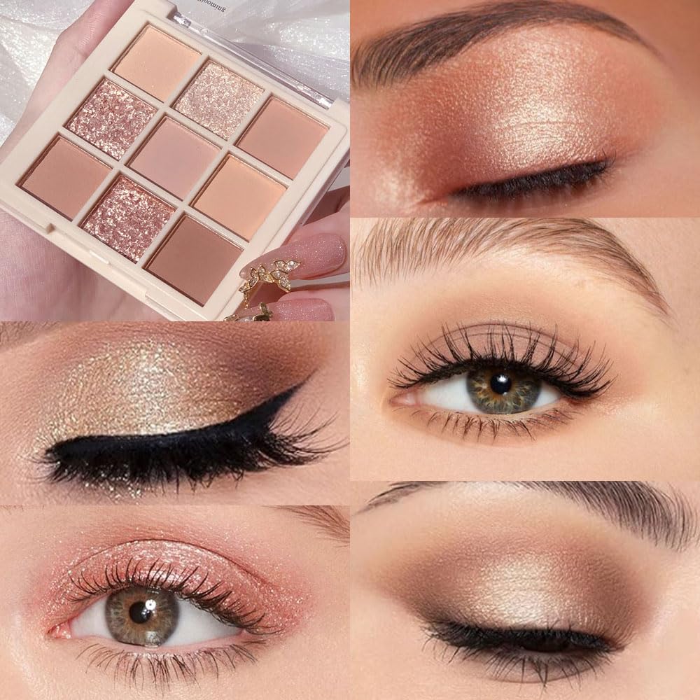 CAKAILA eyeshadow palette open showing vibrant colours