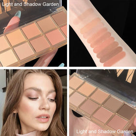 CAKAILA eyeshadow palette showing matte and shimmer options