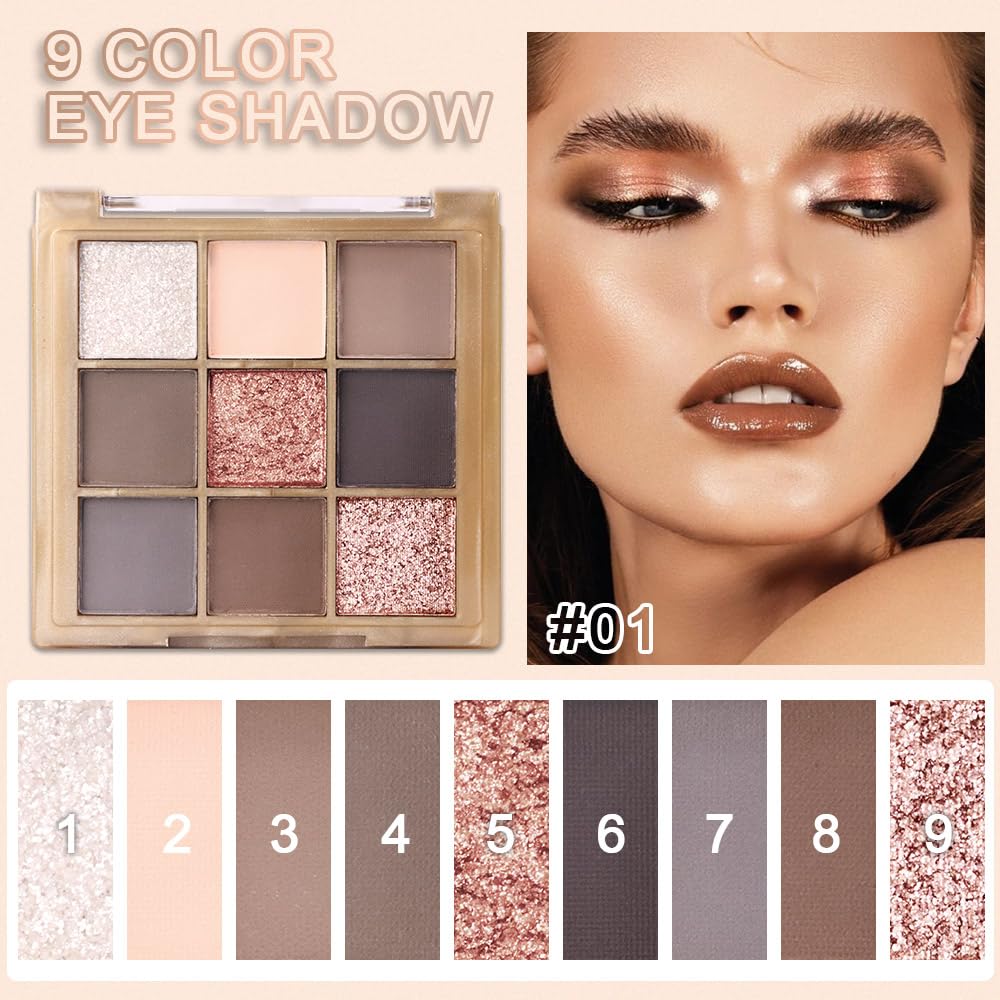 CAKAILA Eyeshadow Palette showing vibrant colour selection