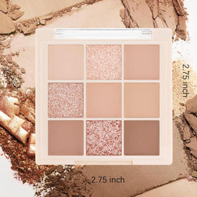 CAKAILA eyeshadow palette swatches on skin
