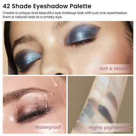 CAKAILA palette open displaying various eyeshadow colours