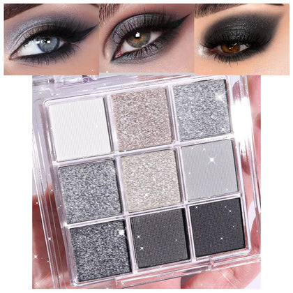 CAKAILA Smokey Eyeshadow Palette front view with various shades
