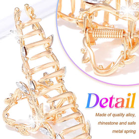 CAKURE Gold Claw Clip pack showing two clips