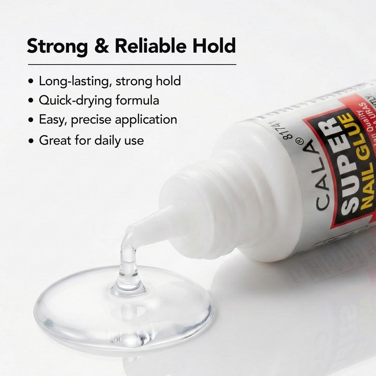 CALA Super Nail Glue bottle close-up