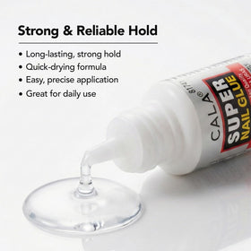 CALA Super Nail Glue tube showing precision applicator