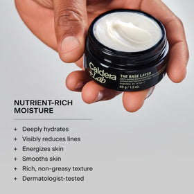 Caldera + Lab The Base Layer Men's Facial Cream Moisturiser packaging