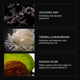 Caldera + Lab The Deep Detoxifying Clay Mask application on skin