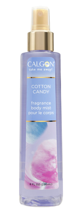 Calgon Cotton Candy Body Mist 8-ounce front view