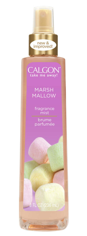 Calgon Marshmallow Body Mist 8-ounce bottle front view