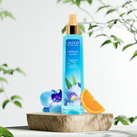 Calgon Morning Glory Body Mist packaging details