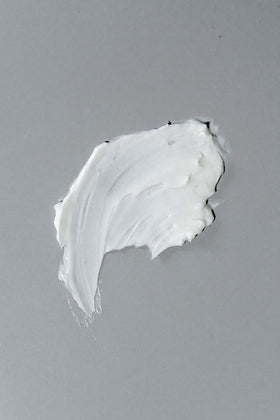 California Born Days of Dirt Hair Styling Cream applied to hair showing texture