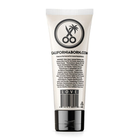 California Born Days of Dirt Hair Styling Cream back view with ingredients