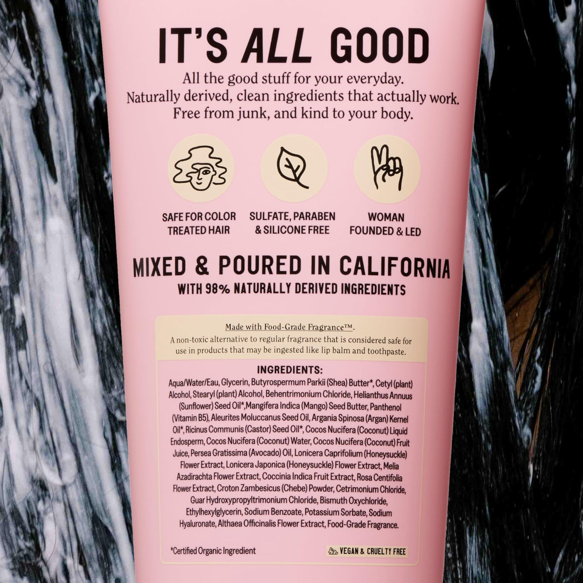 California Naturals Deep Repair Hair Mask lifestyle scene