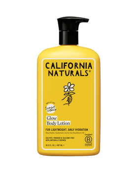 California Naturals Glow Body Lotion 16.5 oz front view