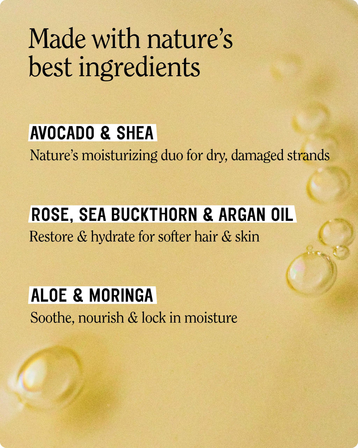 California Naturals mini hair mask bottle close-up