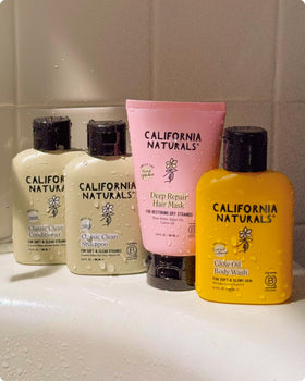California Naturals On-The-Go Mini Travel Kit with travel accessories