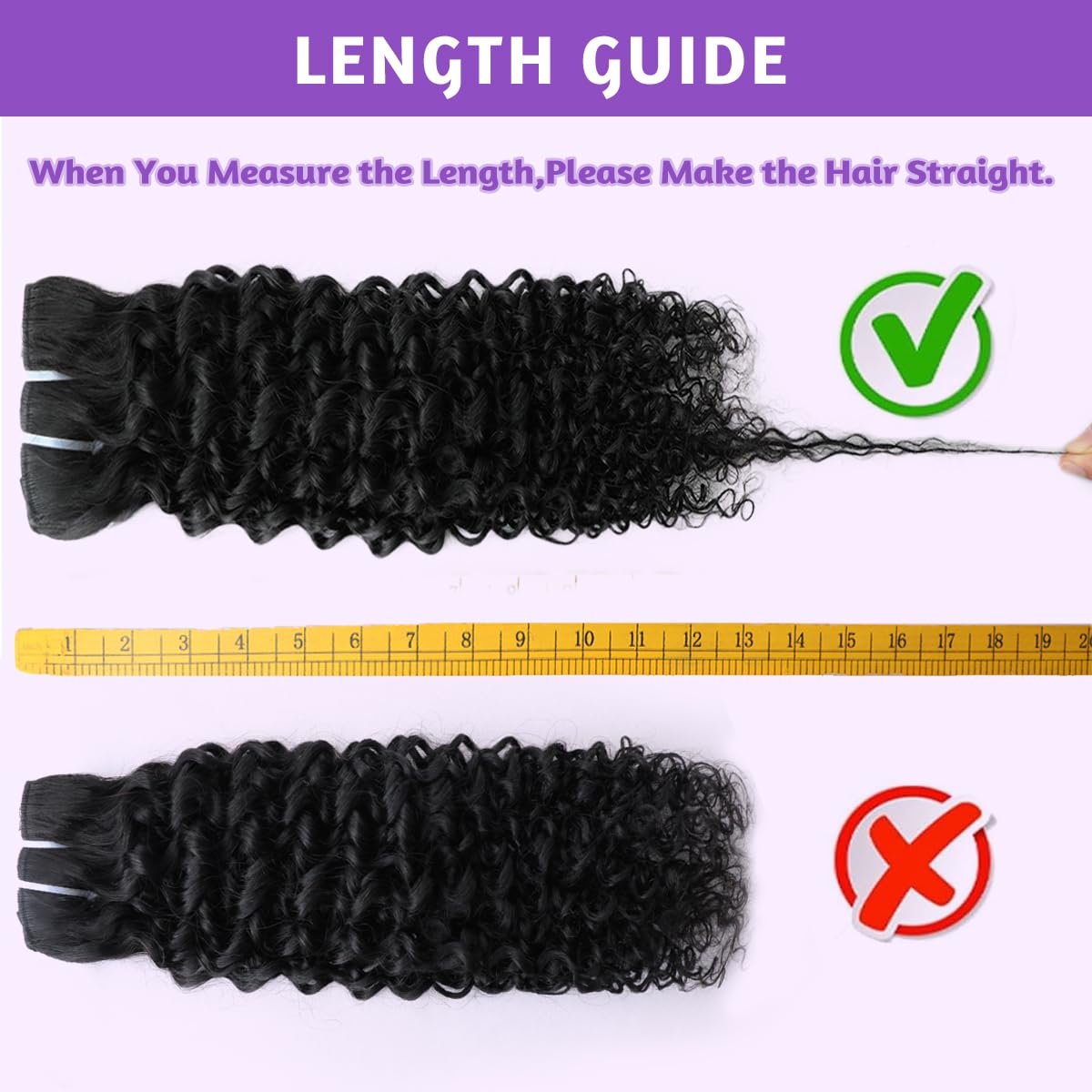 CALNESHIA Curly Clip In Extensions 18 inch lifestyle scene